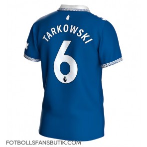 Everton James Tarkowski #6 Replika Hemmatröja 2023-24 Kortärmad